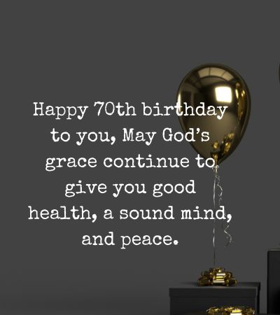 happy 70th birthday christian wishes
