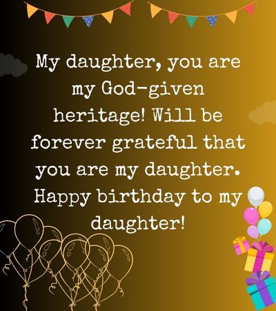 happy birthday daughter religious