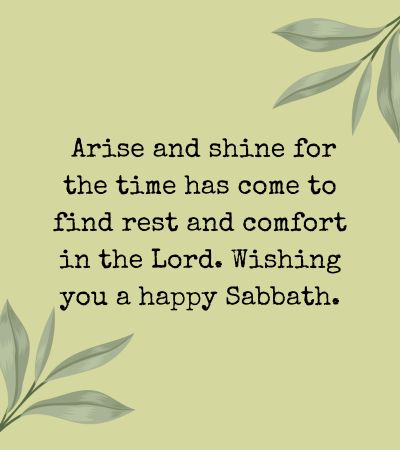 happy sabbath images