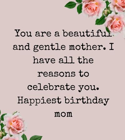 heart touching deep birthday wishes for mom from son