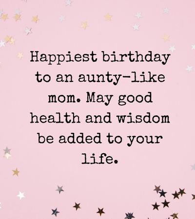 inspirational birthday quotes for aunt