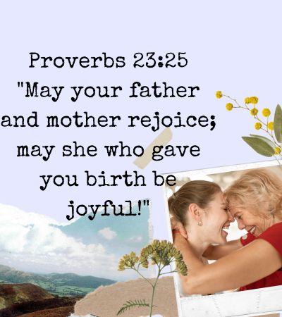 mother and daughter bible verse