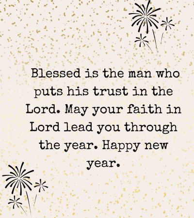 religious happy new year blessings