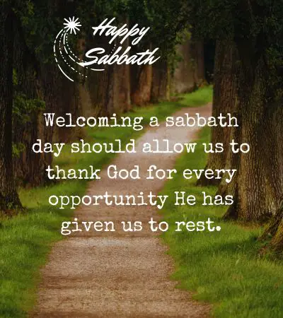sabbath quotes