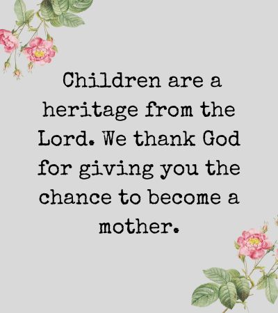 spiritual quotes for baby shower